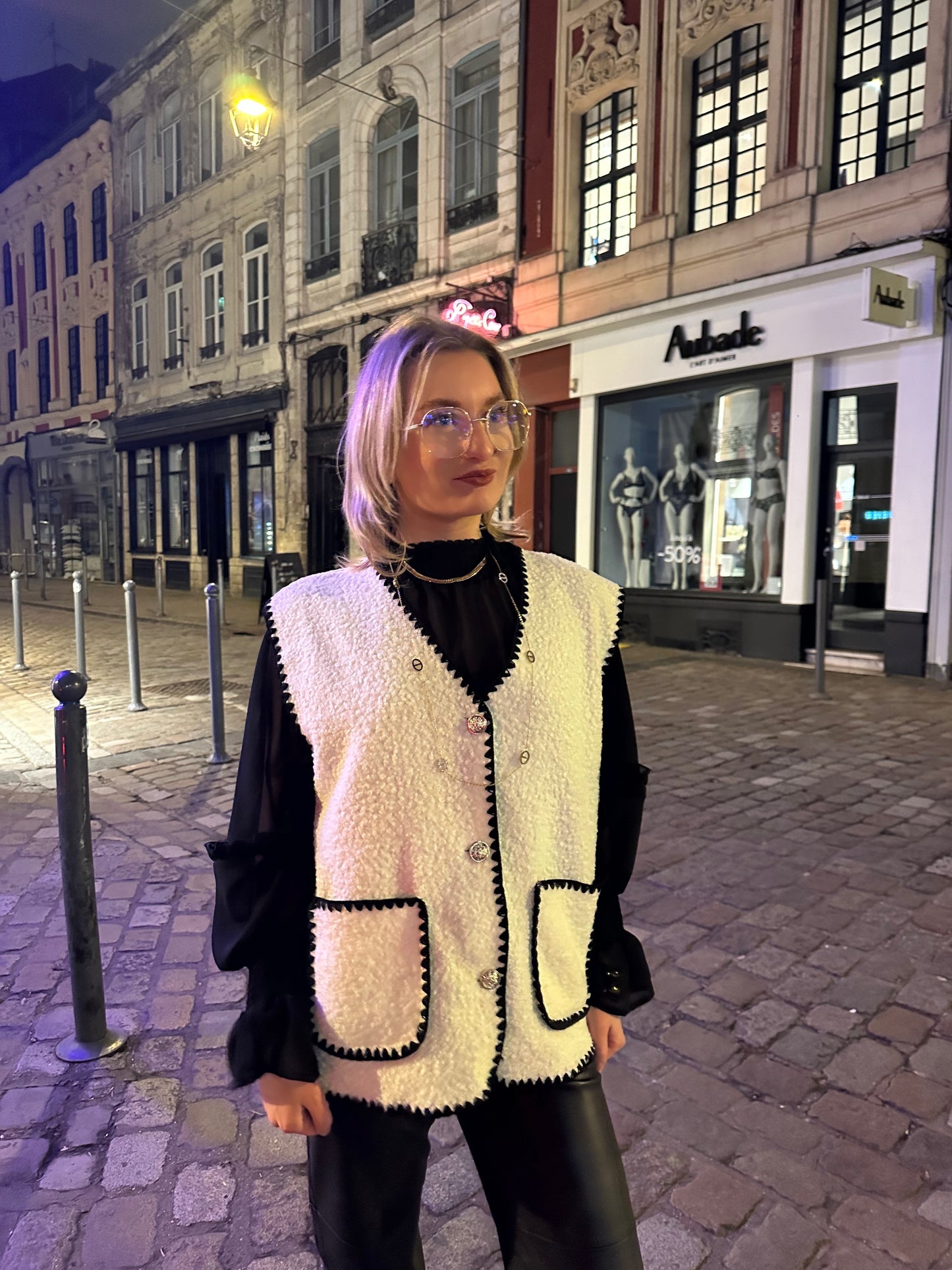 Gilet Laponie - Blanc