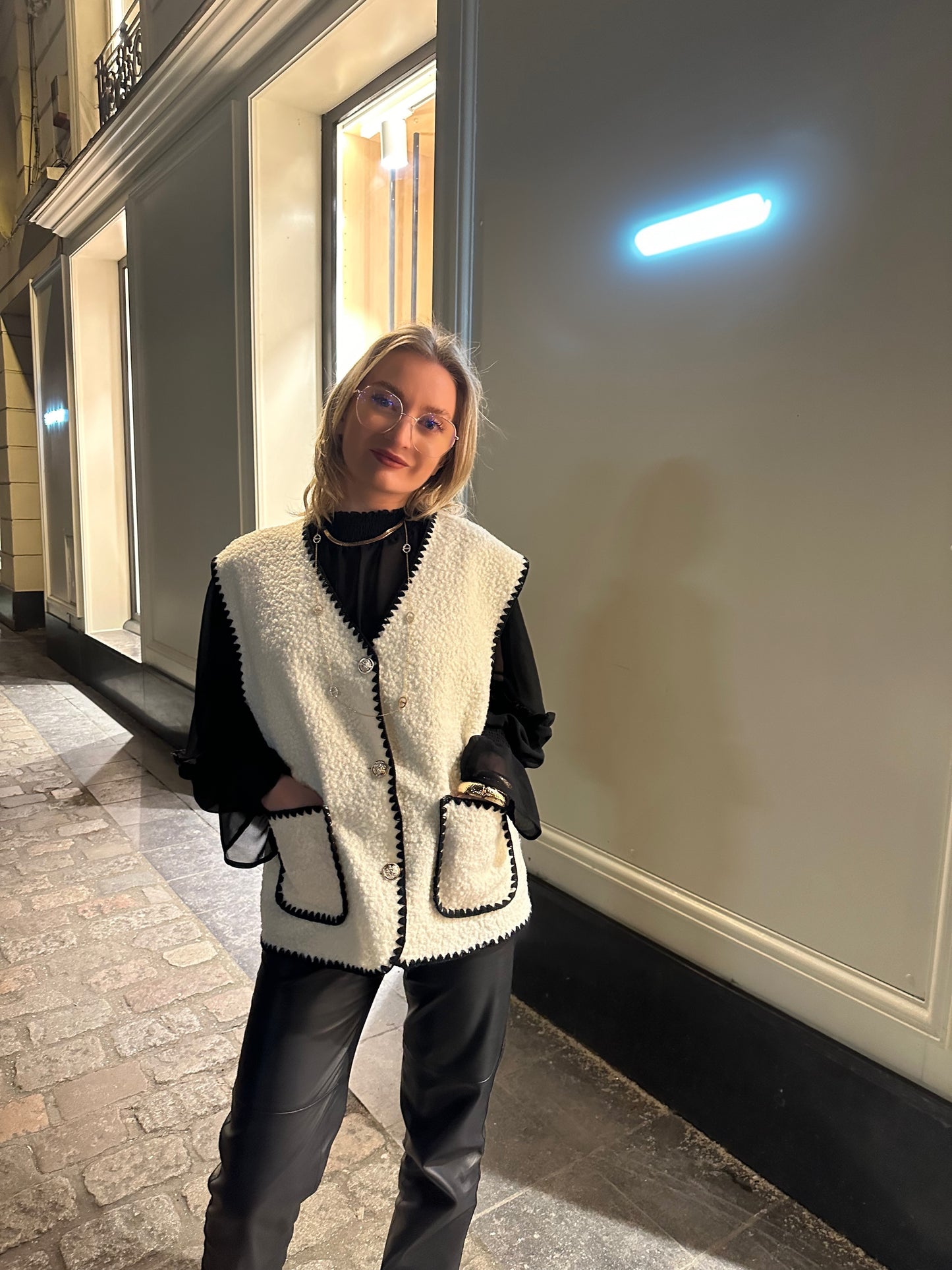 Gilet Laponie - Blanc