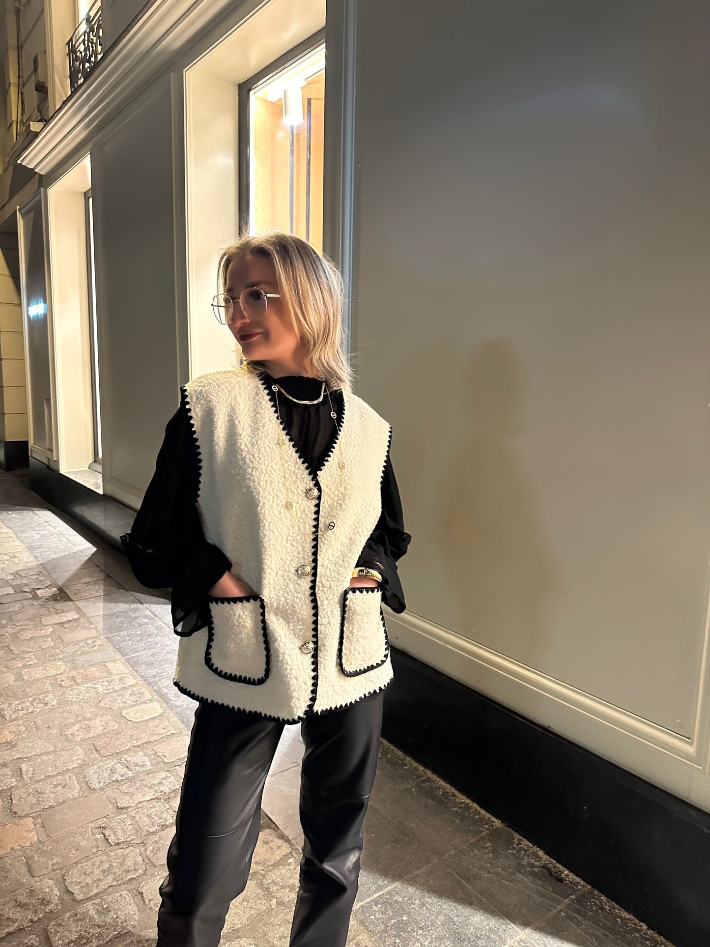 Gilet Laponie - Blanc