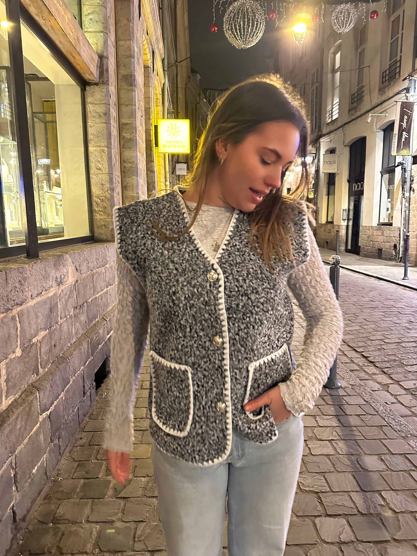 Gilet Laponie - Gris
